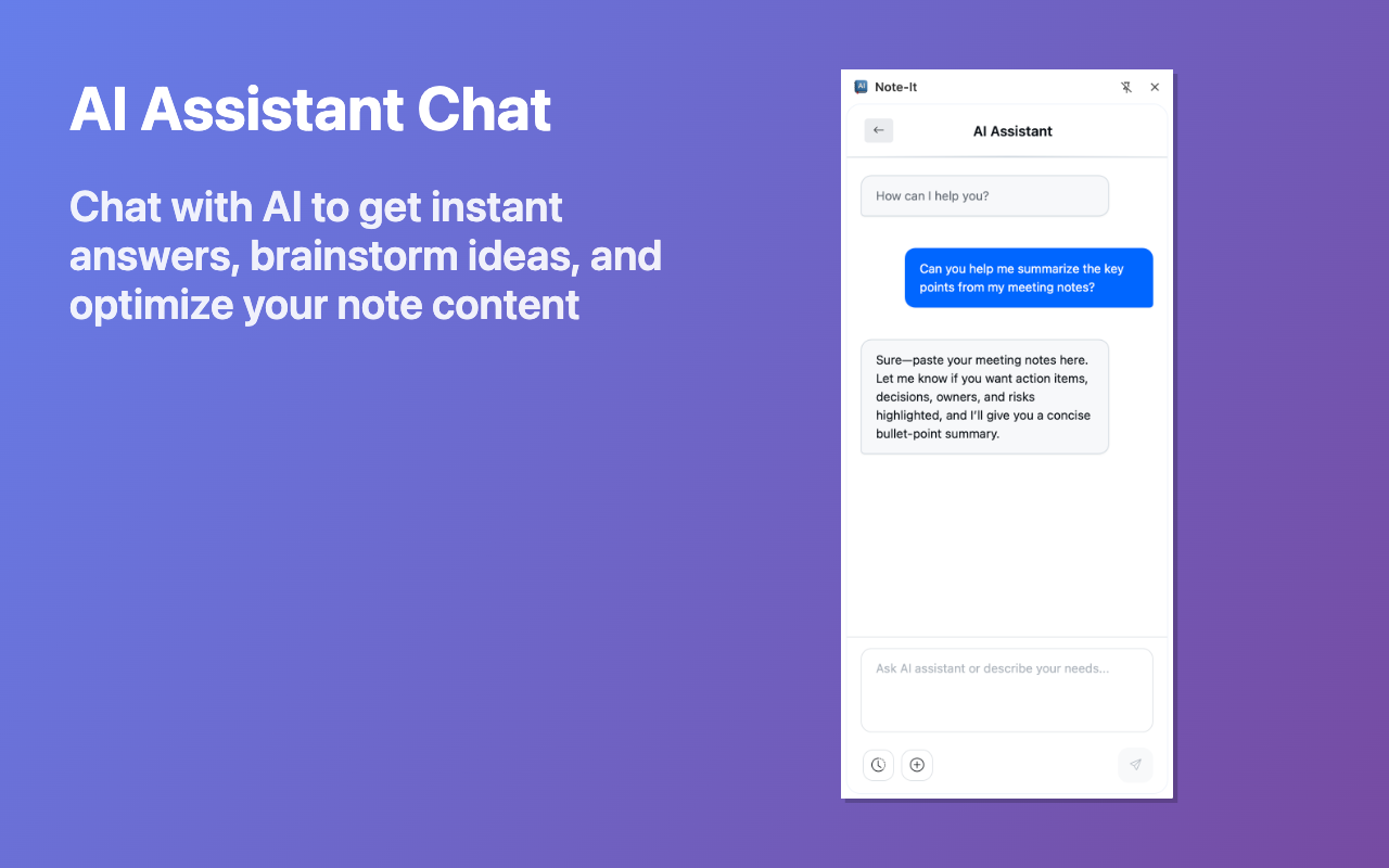 AI Assistant Chat
